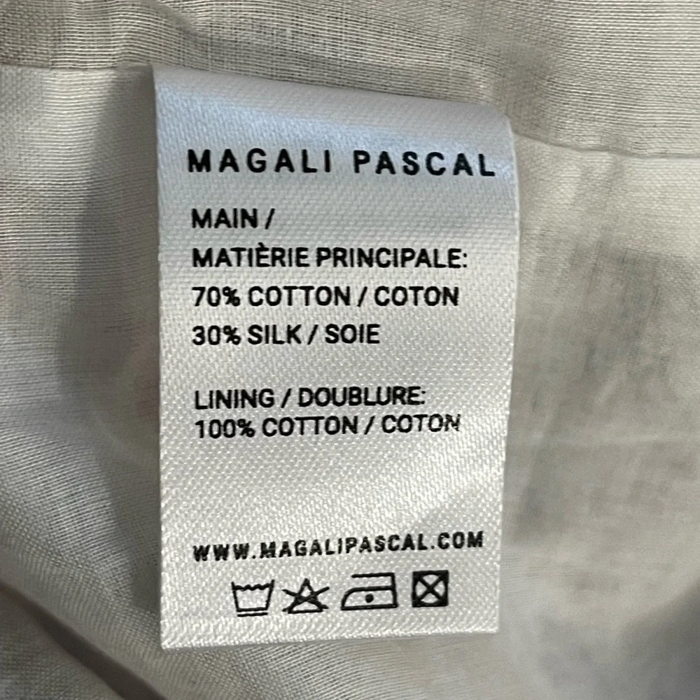 Magali Pascal Anthropologie Wildflower Ruffled Blouse Large